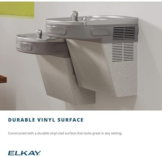 Elkay EZS8L ELKAY COMMERCIAL Wall Mount Cooler ADA Light Gray Granite-Ruum Studio Home