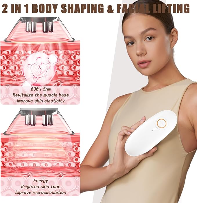Thermoslim Body Sculpting Device - Triple-Action Sculpiflex Cellulite Device, Thermoslim Machine with Suction & Vibration for Thighs, Say Goodbye to Stubborn Cellulite-Ruum Studio Home