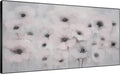 24"x46" Extra Large Framed Wall Art Soft White Poppies Watercolor Floral, Delicate Botanical for Home Living Room Bedroom Decor (Frame Assembly Required)-Ruum Studio Home