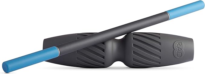RAD 2-in-1 Muscle Flushing Kit – Includes Exercise Foam Roller & Massage Roller Stick – Deep Tissue Myofascial Release, Muscle Recovery Tools for Mobility & Performance-Ruum Studio Home