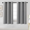 H.VERSAILTEX Blackout Curtains for Bedroom Thermal Insulated Room Darkening Living Room Curtains 63 Inch Long Grommet Privacy Protection Window Curtain Panels/Drapes for Nursery, 2 Panels, Dove Grey-Ruum Studio Home