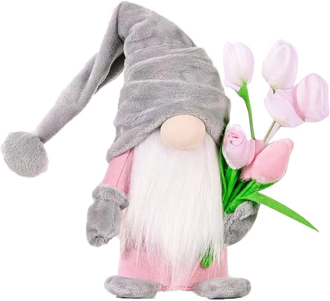 Fall Decoration for Home,15 inch Fall Gnomes Plush Decor for Tiered Tray, Thanksgiving Gnome Plush Doll Swedish Gnomes Gifts Autumn Table Decoration Home Tabletop Elf Doll,Grey-Ruum Studio Home