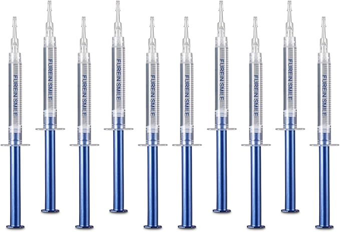 Teeth Whitening Gel Refills 10PCS Tooth Whitener 48+ Treatments -Removes Years of Stains 35% Carbamide Peroxide-Ruum Studio Home