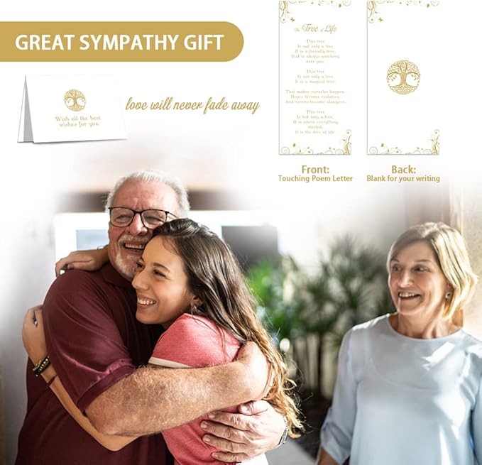 Gifts for Mom & Grandma - Outdoor Wind Chimes with Engraved Tree of Life, Large Patio Hanging Decor for Garden, Yard, Christmas, Anniversary Celebrations-Ruum Studio Home