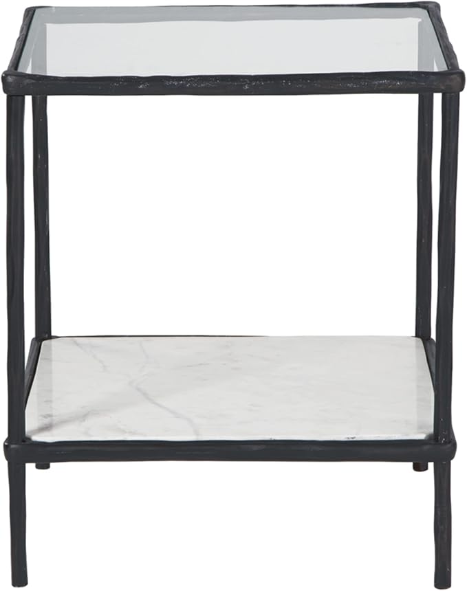 Signature Design by Ashley Ryandale Contemporary Accent Table, Antique Black-Ruum Studio Home