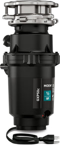 Moen Prep Series PRO Continuous Feed Compact Garbage Disposal for Kitchen Sink with Power Cord, GXP50C-Ruum Studio Home