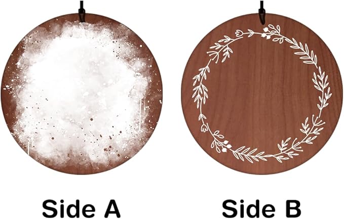 ASTARIN Wedding Wind Chimes for Outside, Custom Photo Personalized Wind Bells, Memorial Gifts for Anniversary, Celebration, Metal Wind Chime Gift in Garden, Patio, Porch, 36'' (Wedding-1)-Ruum Studio Home