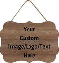 Personalized Custom Wooden Signs with Any Text Name for Home Door Man Cave Bar Family Farmhouse Decorative Home Kitchen Rustic Wall Decor-Ruum Studio Home