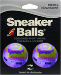 Sneaker Balls Odor-Fighting Shoe Fresheners, Eliminates Unpleasant Smells, Perfect For Sneakers, Gym Bags, Gear Bags, Drawers, Lockers, And More!, Radial Tie Dye, 2 Pack-Ruum Studio Home