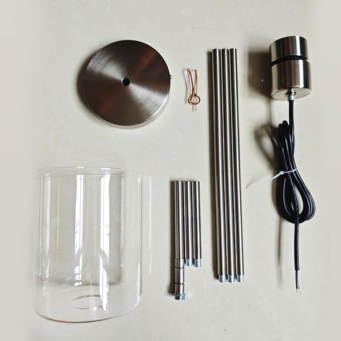 Brushed Nickel Pendant Lights Kitchen Island - Clear Glass Pendant Light Fixture Multiple Stems Rods 3 Units 12 Inch 3 Units 4 Inch (3 Pack Brushed Nickel)-Ruum Studio Home