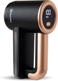 Electrolux Rechargeable Fabric Shaver | 3-Speed Lint Remover for Clothes & Furniture | Eliminates Fuzz & Pilling | Electric Lint Shaver with LED Display & Type-C Fast Charging Port - Black-Ruum Studio Home