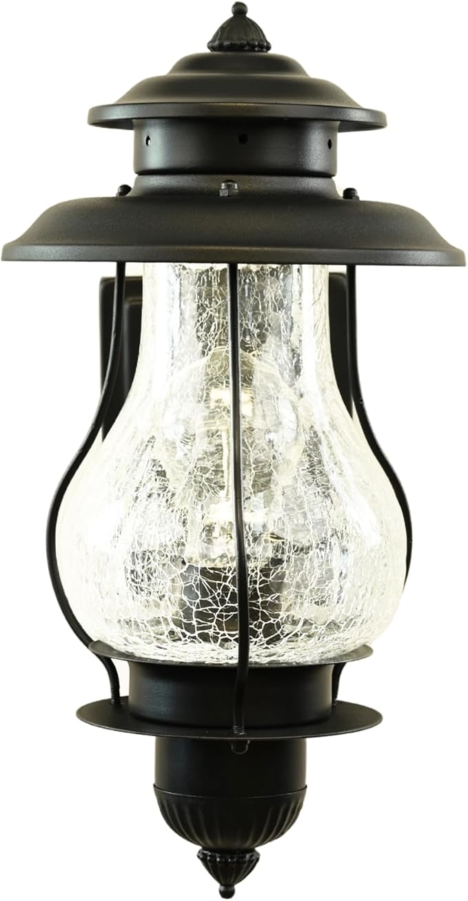 Muskoka Lifestyle Products Outdoor Weatherproof Wall Sconce Lantern, Rustic Porch Light Fixture, Farmhouse Wall Sconce Entryway Light-Ruum Studio Home