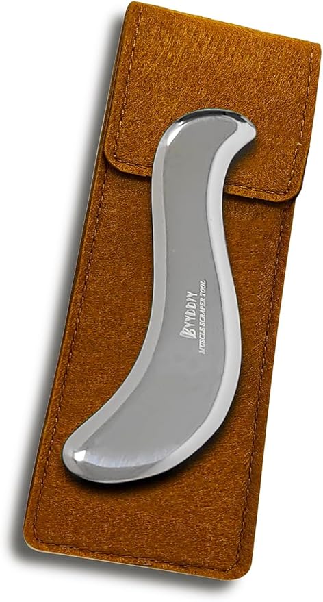 BYYDDIY Stainless Steel 6.3 inch Gua Sha Tool & Muscle Scraper Tool & Gua Sha Facial Tools (S.S)-Ruum Studio Home