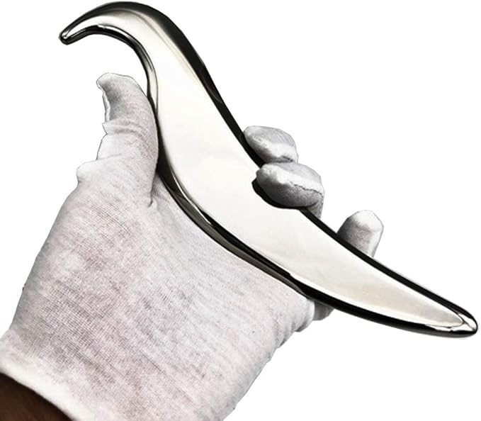 Gua sha Tool gua sha Stainless Steel iastm Tool Gussha Massage Tool Muscle Scraping Tool for Soft Tissue Therapy and Reduce Arms,Back, Legs, Neck Muscle Pain(DN)………-Ruum Studio Home