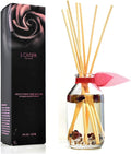 LOVSPA Reed Diffuser Set, Velvet Rose Scented Oil Diffuser with Sticks, Home Fragrance Accessories for Bathroom Shelf Decor, Aroma Diffusers for Home or Office Desk, USA Made-Ruum Studio Home