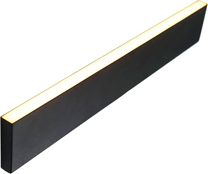 LUMENGY Paver Light Slim 0.5x16 Inch Glare-Free 2700K Warm White, Steel Brick Lighting for Pavers, Walls, Driveway & Pathway Borders, Waterproof IP67, 12V AC/DC Drive-Over Rated-Ruum Studio Home