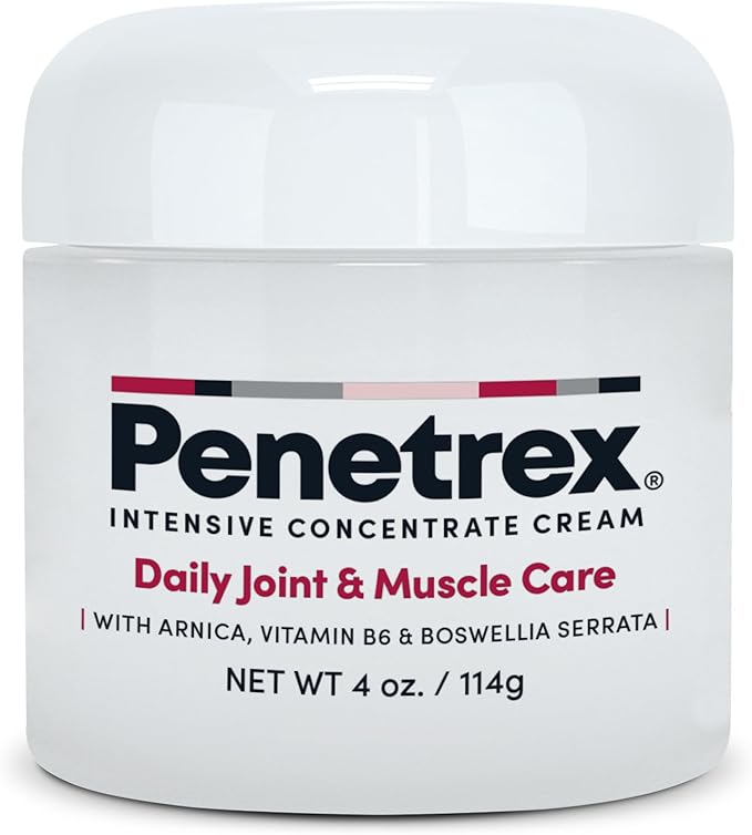 Penetrex Joint & Muscle Therapy - Soothing Comfort for Back, Neck, Hands, Feet - Premium Whole Body Rub with Arnica, Vitamin B6 MSM & Boswellia - Non-Greasy 4oz Cream-Ruum Studio Home