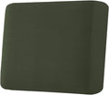 H.VERSAILTEX Super Stretch Individual Seat Cushion Covers Sofa Covers Couch Cushion Covers Slipcover Sets Thick Jacquard Textured Twill Fabric (1 Piece Chair Cushion Cover, Olive)-Ruum Studio Home