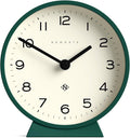NEWGATE® M Mantel Echo Desk Clock | Modern Round Design | Eden Green | Easy to Read Numbers | Contemporary Style for Desk, Table, Shelf or Bedside-Ruum Studio Home