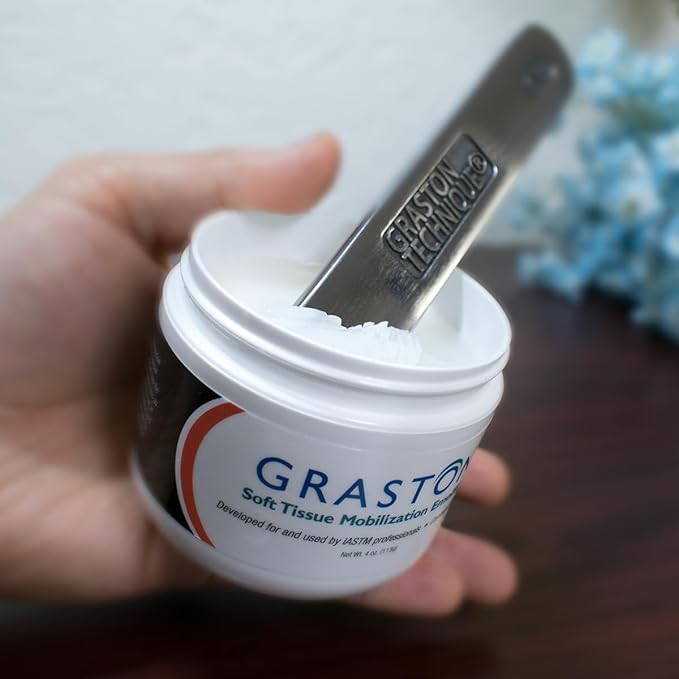 Graston Technique Arnica Soft Tissue Emollient - 4oz Jar Pro-Grade Therapy Cream for IASTM, Massage, Relief and Recovery, 6-Pack-Ruum Studio Home