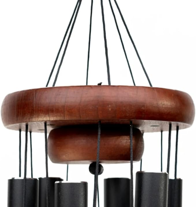 The Wind Chime CO Memorial Wind Chimes, Sympathy Wind Chimes Gift for The Loss of A Loved one, Home Decor Outdoor Garden, Soothing Melodic Tones with Mute Option.-Ruum Studio Home