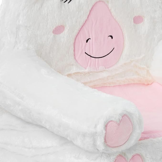 Amazon Basics Children's Plush Toddler Chair, Unicorn, Medium, Multicolor-Ruum Studio Home