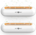 Chemical-Free Shoe Deodorizer for Sneaker, Boot, All Footwear, Rechargeable & Long-Lasting Shoe Freshener 2-Pack, Ozone Technology Shoe Odor Elimination, Durable Shoe Smell Remover-Ruum Studio Home