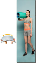 Shatterproof Wall Mirror Full Length for Bedroom, Acrylic Gym Mirrors For Home, Extra Thick: 0.12 inch, 16 x 16 inch x 4 Pcs, Workout Mirrors Safe for Kids, Over The Door, Long Wall Mounted-Ruum Studio Home