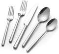 Alata Potter 20-Piece Forged Silverware Set Stainless Steel Flatware Set Cutlery Set,Service for 4,Mirror Finish,Dishwasher Safe-Ruum Studio Home
