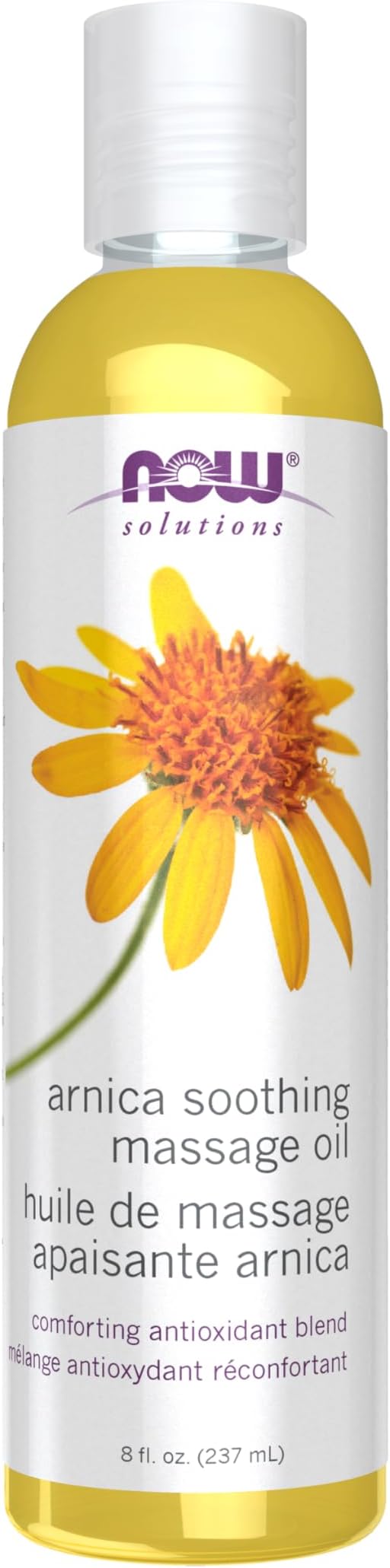 NOW Solutions, Arnica Soothing Massage Oil, Comforting Antioxidant Blend, 8-Ounce-Ruum Studio Home