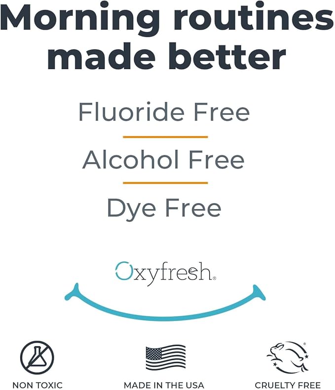 Oxyfresh Premium Pro Formula Fresh Mint Mouthwash – Patented Zinc Mouthrinse for All Day Fresh Breath & Healthy Gums – Refreshing & Alcohol Free Mouthwash | 16oz-Ruum Studio Home