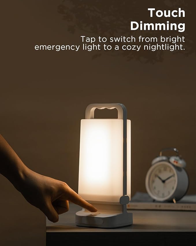 Camping Lantern, solar Lanterns, 6000mAh Rechargeable Light 2-in-1 Dimmable Outdoor Waterproof Gear with USB Charging – lanterns for power outages Hurricane, Hiking, Fish, Emergency, and Home-Ruum Studio Home