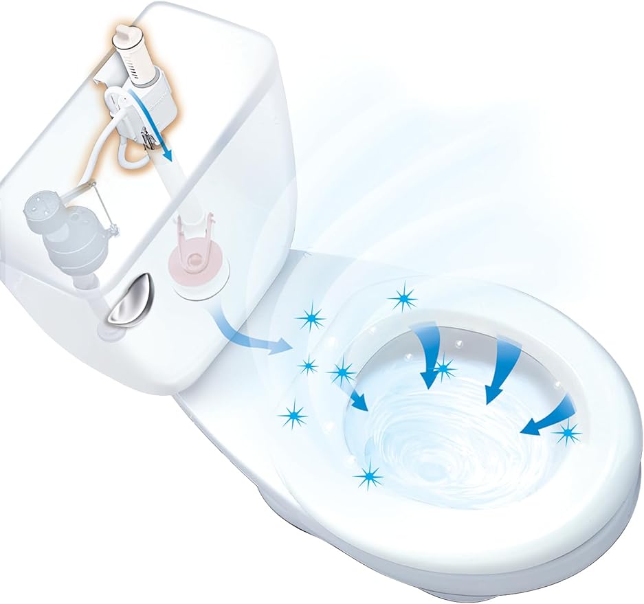 Fluidmaster 8302P8 Flush 'n Sparkle Automatic Toilet Bowl Cleaning System Bleach Replacement Cartridge Refills, 2-Pack-Ruum Studio Home