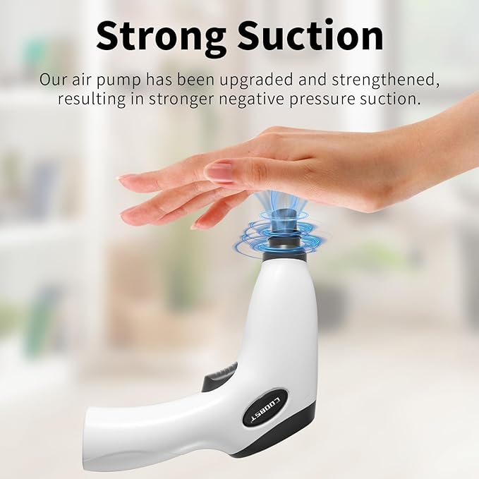 Cupping kit for Massage Therapy, Profession Cupping Set with Electric Cupping Guasha Pump, Cupping Therapy Set with 8pcs High Temp and High Pressure Resistant Vacuum Suction Cups for Cellulite-Ruum Studio Home