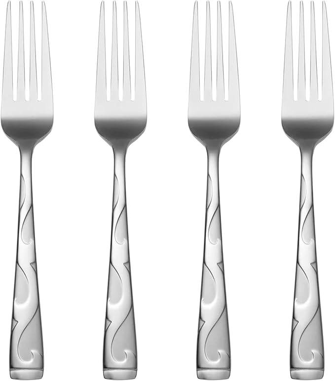 Oneida B340004A Tuscany Everyday Flatware Dinner Forks, Set Of 4-Ruum Studio Home
