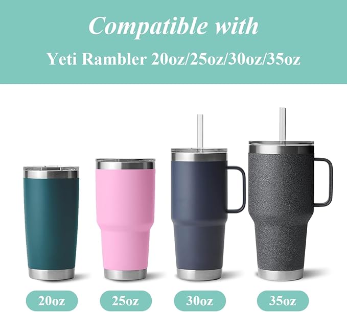 2 PCS Silicone Protective Boot for Yeti Rambler 20oz/25oz/30oz/35oz Tumbler, Anti-Slip Protective Silicone Water Bottle Bottom Boot Sleeve Cover for Yeti Tumbler [Black+White]