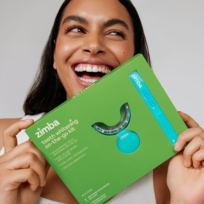 New Zimba Whitening On-The-go Kit | Cordless LED Accelerator Light and Whitening Pen-Ruum Studio Home