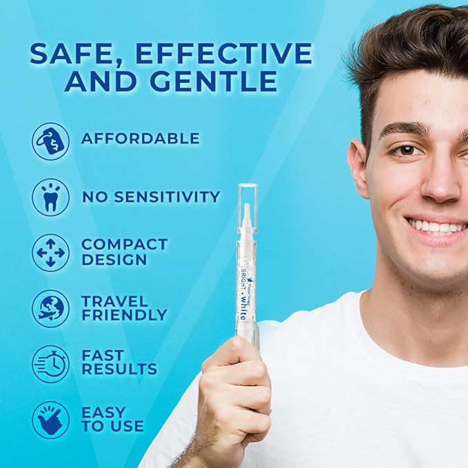 Venus Visage Award Winning Teeth Whitening Pen, 20+ Uses - Teeth whitening Kit Professionally formulated - Best Teeth whitening Gel Pen Teeth Whitener - Low Sensitivity (Mint) (0.07 Fl Oz (Pack of 2))-Ruum Studio Home