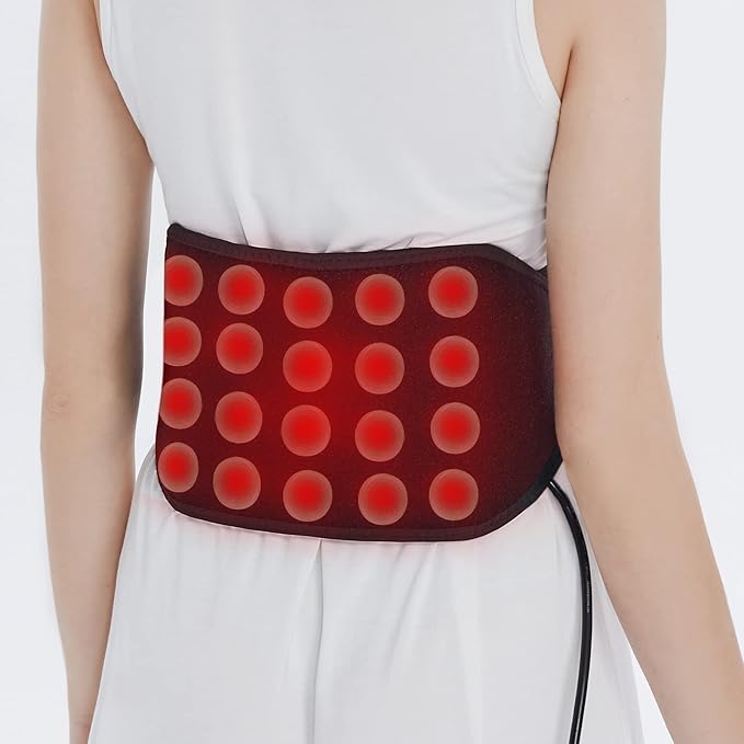 UTK Heating Pad for Back Pain Relief, Far Infrared Heating Pads with 20 Natural Jade Stones, Heating Fast, Hot Enough, Auto Shut Off, Smart Controller, 55'' Large Size Heat Pad for Back-Ruum Studio Home