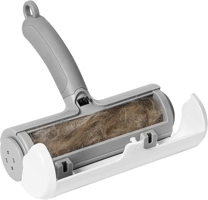 Pet Fur Remover - Pet Hair Roller Reusable for Cats and Dogs, One-Button Pop-Open, Static Cling Technology, Self-Cleaning Design-Ruum Studio Home