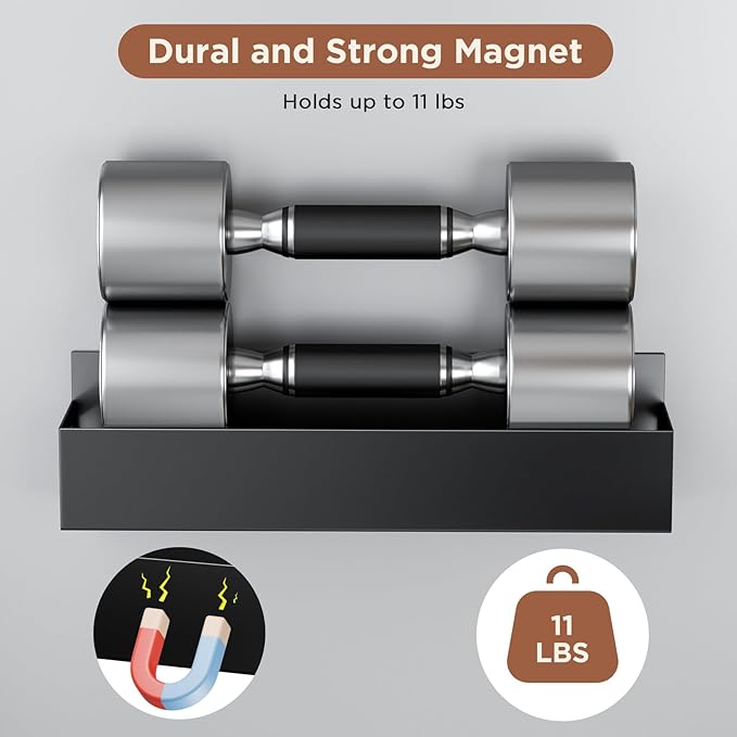 2 Pack Magnetic Spice Rack with 12 Spice Jars, Spice Labels, Magnetic Spice Organizer Shelf for Refrigerator, Microwave, Seasoning Organizer for Kitchen, Spice Jars with Label and Organizer Rack-Ruum Studio Home
