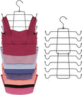 ZEDODIER Tank Top Hanger, Space Saving Bra Hangers, Non-Slip Hanging Sport Bras Holder, Closet Organizers and Storage for Camisoles Tank Tops Bras Ties Swimsuits Strappy Dress, Black-Ruum Studio Home