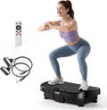 Vibration Plate Exercise Machine - 330lbs Weight Capacity, 120 Speed Levels, 5 Program Modes - Full Body Workout for Home Fitness, Toning & Wellness, LED Display, Low Noise Motor-Ruum Studio Home