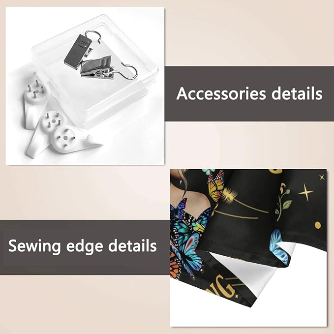 Bapcoku She Remembered Who She Was And The Game Changed Positive Quotes Tapestry Inspirational Gift Wall Decor for Bedroom,Uplifting Encouragement Gifts Butterfly Gifts for Women Teens Girls 60x50in-Ruum Studio Home