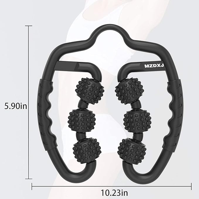 Cellulite Massage Tool Deep Fascia Massager & Dimpled Skin Remover for Legs - Anti-Cellulite Roller Tech with Lymphatic Drainage, Smooth Skin & Pain Relief for Thighs & Buttocks Sculpting-Ruum Studio Home