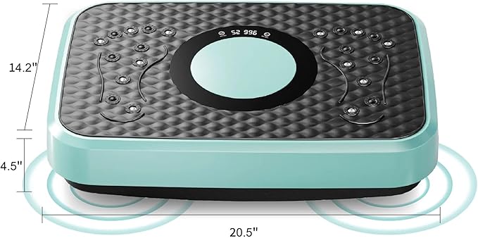 Vibration Plate Fitness Platform Whole Body Exercise Machine with 120 Speed Levels, Lymphatic Drainage, Fat Burning, and Weight Loss, Perfect for Women, Men, and Home Gym Exercise-Ruum Studio Home