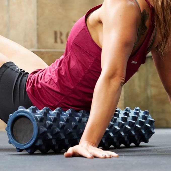 RumbleRoller Original Textured Foam Roller - Deep Tissue, Self Myofacial Release Massage Therapy Roller-Ruum Studio Home
