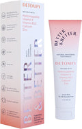 Better & Better Detoxify Hydroxyapatite Toothpaste | Whitening Toothpaste Infused w/Vitamins E & B12, Calcium & Zinc | Fluoride & SLS Free for Sensitive Brushers | Fresh Mint Flavor | 3.4oz, 1 Pack-Ruum Studio Home