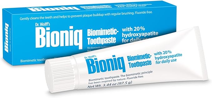 Bioniq Classic Biomimetic Toothpaste with 20 Percent Hydroxyapatite I Clinically Tested I 3.44 oz-Ruum Studio Home