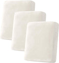 H.VERSAILTEX Velvet Stretch Couch Cushion Cover Plush Cushion Slipcover for Chair Loveseat Sofa Cushion Furniture Protector Seat Cushion Sofa Cover (3 Piece Sofa Cushion Covers, Porcelain)-Ruum Studio Home